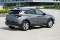 Opel Grandland X 2017- Progi Boczné Shining V1 (2 szt., Aluminium) zdjęcia 1