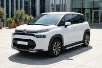 Citroen C-3 Aircross 2017-2024 Progi Boczné Shining V1 (2 szt., Aluminium) zdjęcia 1