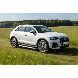 Progi Boczné Shining V1 (2 szt., Aluminium) Audi Q3 2019–2025 zdjęcia 1