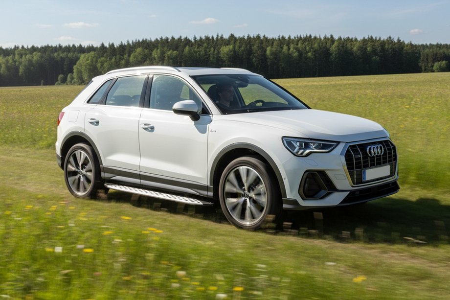 Audi Q3 2019–2025 Progi Boczné Shining V1 (2 szt., Aluminium) Image
