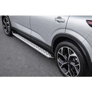 Progi Boczné Shining V1 (2 szt., Aluminium) Nissan Qashqai 2021- zdjęcia 1
