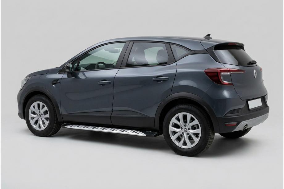 Renault Captur 2019- Progi Boczné Shining V1 (2 szt., Aluminium) Image