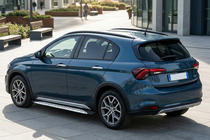 Fiat Tipo Cross 2021- Progi Boczné Shining V1 (2 szt., Aluminium) zdjęcia 1