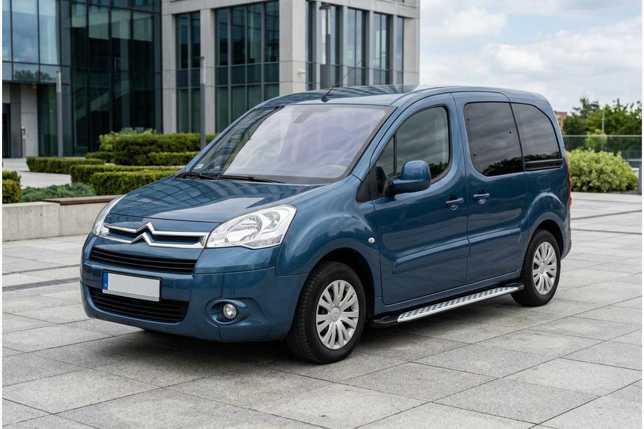 Citroen Berlingo 2008-2018 Progi Boczné Shining V1 (2 szt., Aluminium) Image
