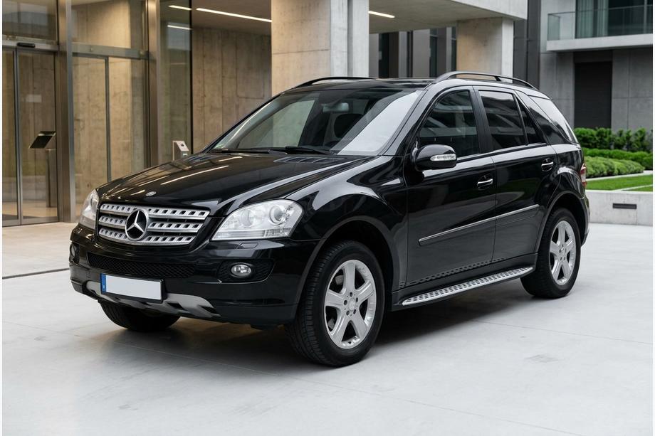 Mercedes ML W164 2005-2011 Progi Boczné Shining V1 (2 szt., Aluminium) Zdjęcia 1