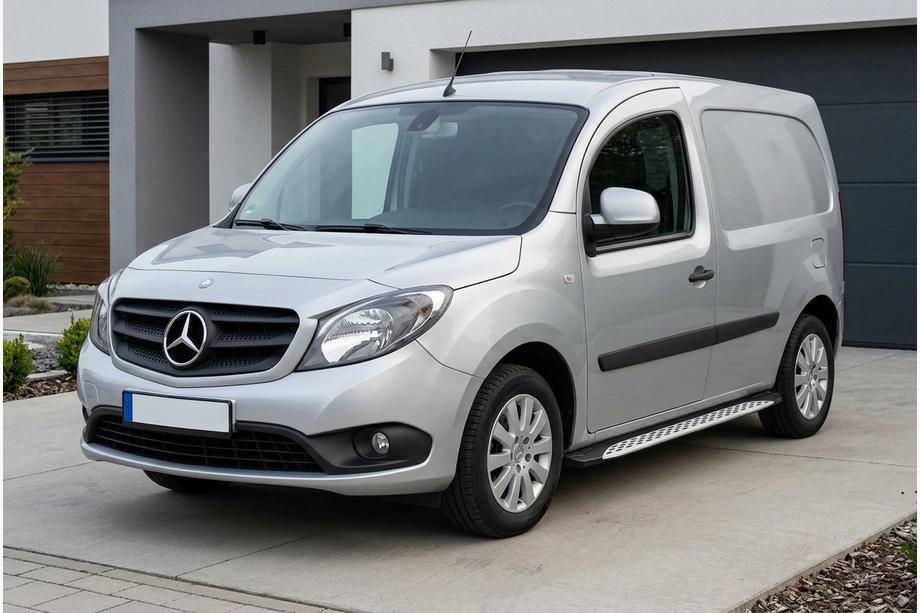 Mercedes Citan 2013-2021 Progi Boczné Shining V1 (2 szt., Aluminium) Image