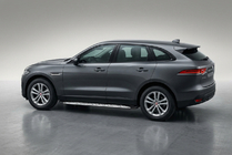 Jaguar F-PACE 2016- Progi Boczné Shining V1 (2 szt., Aluminium) zdjęcia 1