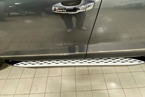 Skoda Kodiaq 2016-2023 Progi Boczné Shining V1 (2 szt., Aluminium) zdjęcia 5