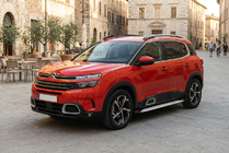 Citroen C5 Aircross 2017-2025 Progi Boczné Shining V1 (2 szt., Aluminium) zdjęcia 1