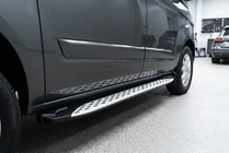 Ford Custom 2013-2022 Progi Boczné Shining V1 (2 szt., Aluminium) zdjęcia 1