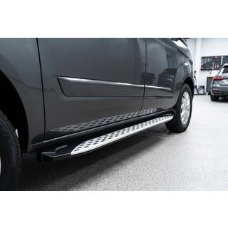 Progi Boczné Shining V1 (2 szt., Aluminium) Ford Custom 2013-2022 zdjęcia 1