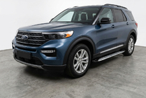 Ford Explorer 2019- Progi Boczné Shining V1 (2 szt., Aluminium) zdjęcia 1