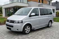 Volkswagen T5 2010-2015 Progi Boczné Shining V1 (2 szt., Aluminium) Krótki Rozstaw Osi zdjęcia 1