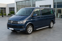 Volkswagen T6 2015-2024 Progi Boczné Shining V1 (2 szt., Aluminium) Krótki Rozstaw Osi zdjęcia 1