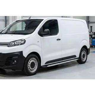 Progi Boczné Shining V1 (2 szt., Aluminium) Citroen Jumpy/Dispatch 2017- zdjęcia 1
