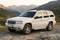 Jeep Grand Cherokee WJ 1999-2004 Progi Boczne Maya V2 (2 szt., Aluminium) zdjęcia 1