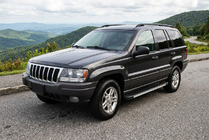 Jeep Grand Cherokee WJ 1999-2004 Progi Boczné Maya V1 (2 szt., Aluminium) zdjęcia 1