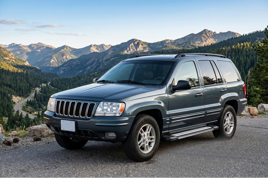 Jeep Grand Cherokee WJ 1999-2004 Progi Boczné Rainbow (2 szt., Aluminium) Image