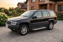 Jeep Grand Cherokee WJ 1999-2004 Progi Boczné Vision New Grey (2 szt., Aluminium) zdjęcia 1