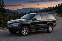 Jeep Grand Cherokee WJ 1999-2004 Progi Boczné Tayga Black (2 szt., Aluminium) zdjęcia 1