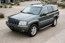 Jeep Grand Cherokee WJ 1999-2004 Progi Boczné BlackLine (2 szt., Aluminium) zdjęcia 1