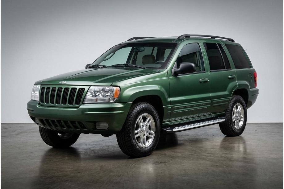 Jeep Grand Cherokee WJ 1999-2004 Progi Boczné Shining V1 (2 szt., Aluminium) Image