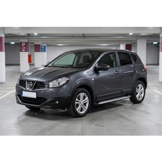 Progi Boczné Shining V1 (2 szt., Aluminium) Nissan Qashqai 2010-2014 zdjęcia 1