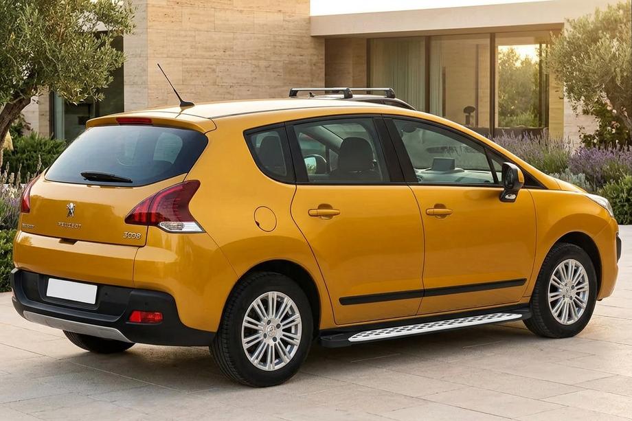 Peugeot 3008 2008-2016 Progi Boczné Shining V1 (2 szt., Aluminium) 2014-2016 Image