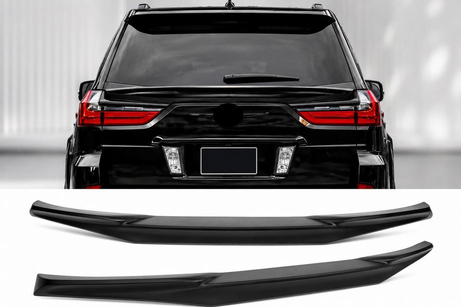 Lexus LX570/450d 2008-2022 Dolny spoiler V2 (2016-2023) Czarny Zdjęcia 1