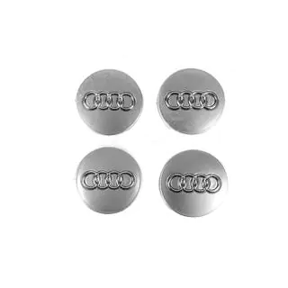 Dekielki na felgi 60/58mm szare ad5957s (zestaw 4 szt.) zdjęcia 2