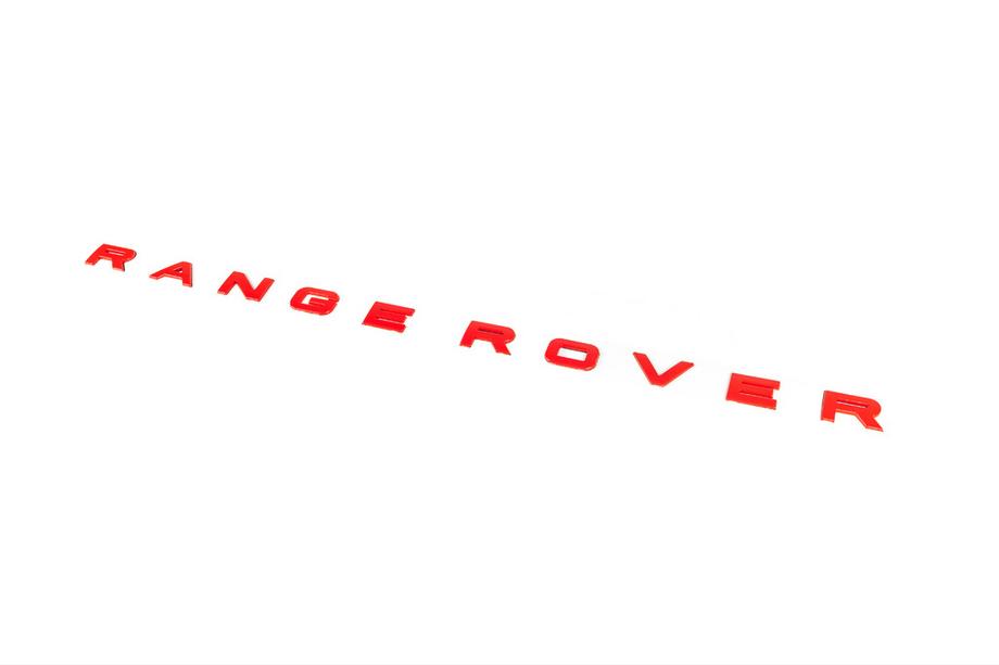 LandRover Range Rover Napis czerwony (Typ-5) Image
