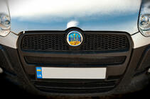 Fiat Emblemat (UA-Style, samoprzylepny) 75 mm zdjęcia 2