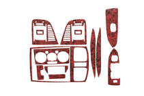 Mazda Premacy 1999-2005 Nakładki na deskę rozdzielczą (Meric) Aluminium zdjęcia 2