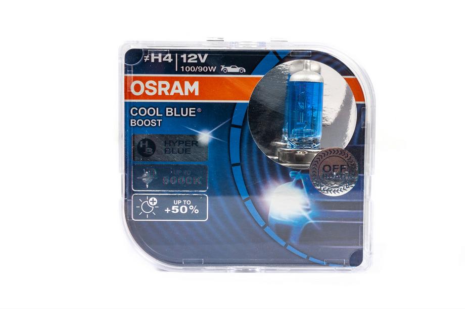 Żarówki reflektorowe Osram H4 100/90W Cool Blue Hyper 62193CBB (2 szt.) Image
