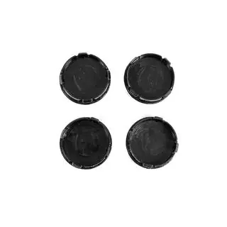 Dekielki na felgi 59/55 mm czarne (4 szt) zdjęcia 3