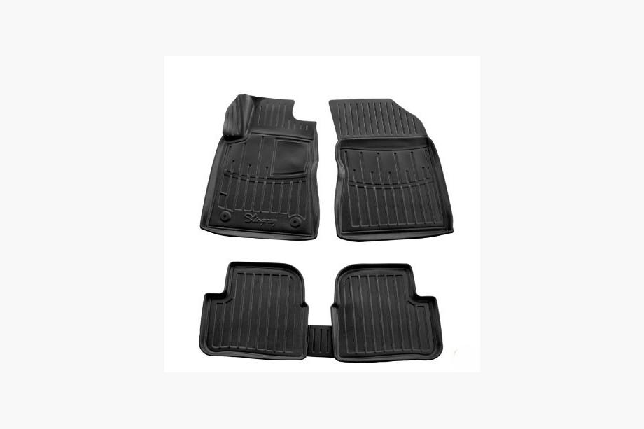 Citroen C-3 2016-2023 Dywaniki Stingray 3D (5 szt, Poliuretan) Image