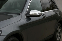 Mercedes GLC X253 2015-2022 Nakładki na Lusterka (2 szt, Stal Nierdzewna) zdjęcia 1