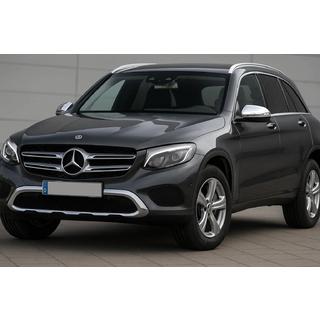 Nakładki na Lusterka (2 szt, Stal Nierdzewna) Mercedes GLC X253 2015-2022 zdjęcia 3