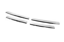 Renault Scenic/Grand 2003-2009 Nakładki na grill (4 szt, stal nierdzewna) zdjęcia 4