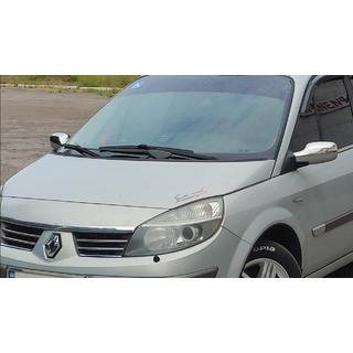 Nakładki na grill (4 szt, stal nierdzewna) Renault Scenic/Grand 2003-2009 zdjęcia 3