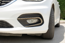 Fiat Tipo 2016- Nakładki na światła przeciwmgielne (2 szt, stal nierdzewna) zdjęcia 1
