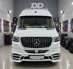 Mercedes Sprinter W907/W910 2018- Przedni zderzak z grillem V2 (AMG) zdjęcia 6