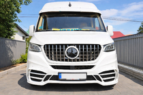 Mercedes Sprinter W907/W910 2018- Przedni zderzak z grillem V2 (AMG) zdjęcia 3