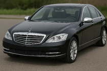 Mercedes S-class W221 2005-2013 Nakladki na lusterka (2009-2013, 2 szt., stal nierdzewna) zdjęcia 1