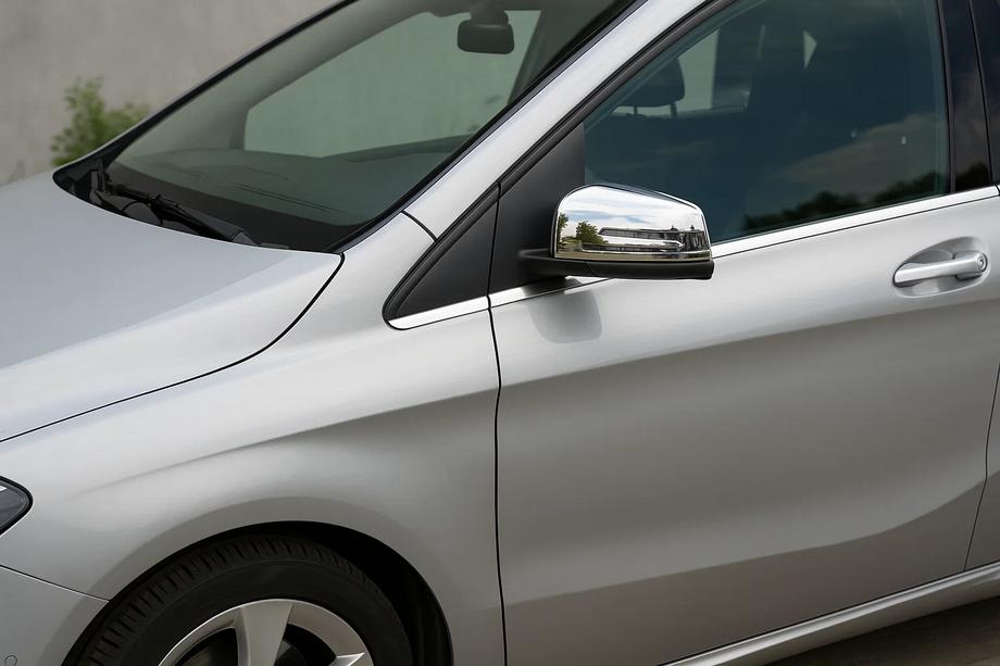 Mercedes B-class W246 2011-2018 Nakładki na Lusterka (2 szt, Stal Nierdzewna) Image