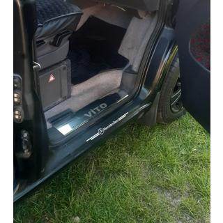 Nakładki na wewnętrzne progi Carmos V1 (3 szt, stal nierdzewna) zdjęcia 1