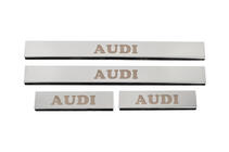 Audi A4 B8 2007-2015 Nakładki na Progi (4 szt, Stal Nierdzewna) zdjęcia 1