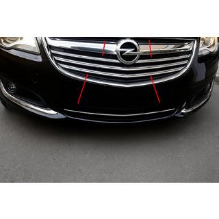 Chromowane Nakładki na Grill (2014-2017, Stal Nierdzewna) Opel Insignia 2008-2017 zdjęcia 1