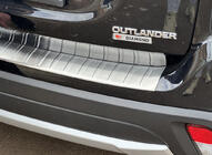 Mitsubishi Outlander 2012-2021 Nakładka na tylny zderzak 2015-2021 Carmos (stal nierdzewna) zdjęcia 3