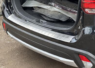 Mitsubishi Outlander 2012-2021 Nakładka na tylny zderzak 2015-2021 Carmos (stal nierdzewna) zdjęcia 1
